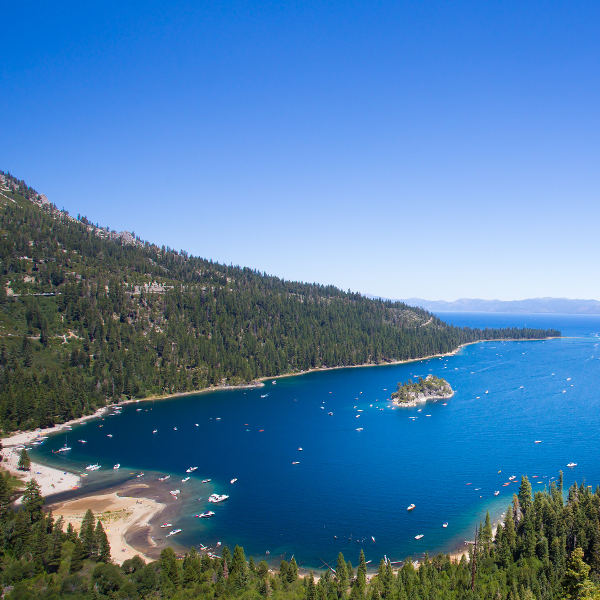 blue water lake