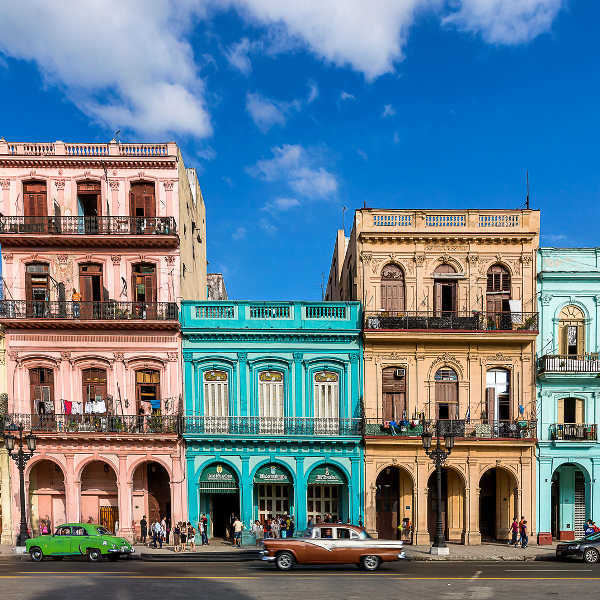 colourful old houses