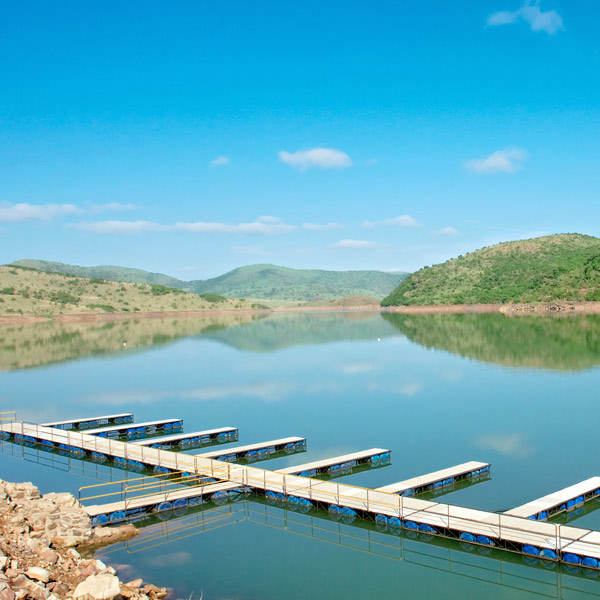 dam water mountain