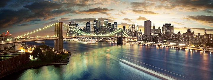 new york at night