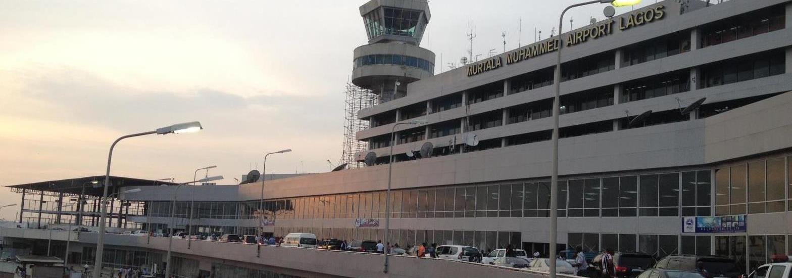 Murtala Muhammed International Airport in Lagos, Nigeria